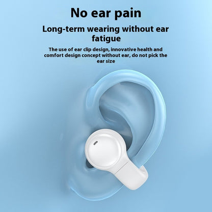 Wireless Ear-clip Bone Conduction Noise Reduction Non In-ear
